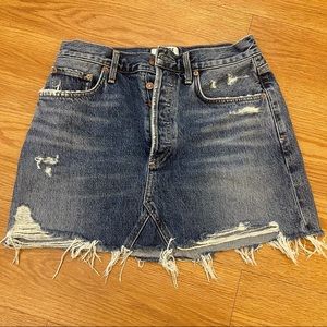 AGOLDE Jean skirt